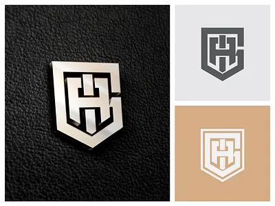 GIA Monogram Logo Concept for Security office or Branding brand identity branding design font font type geometric graphic design hand lettering handmade initial logo lettering lettermark logo logo design logo identity logo letter logo type monogram monogram initial strong bold
