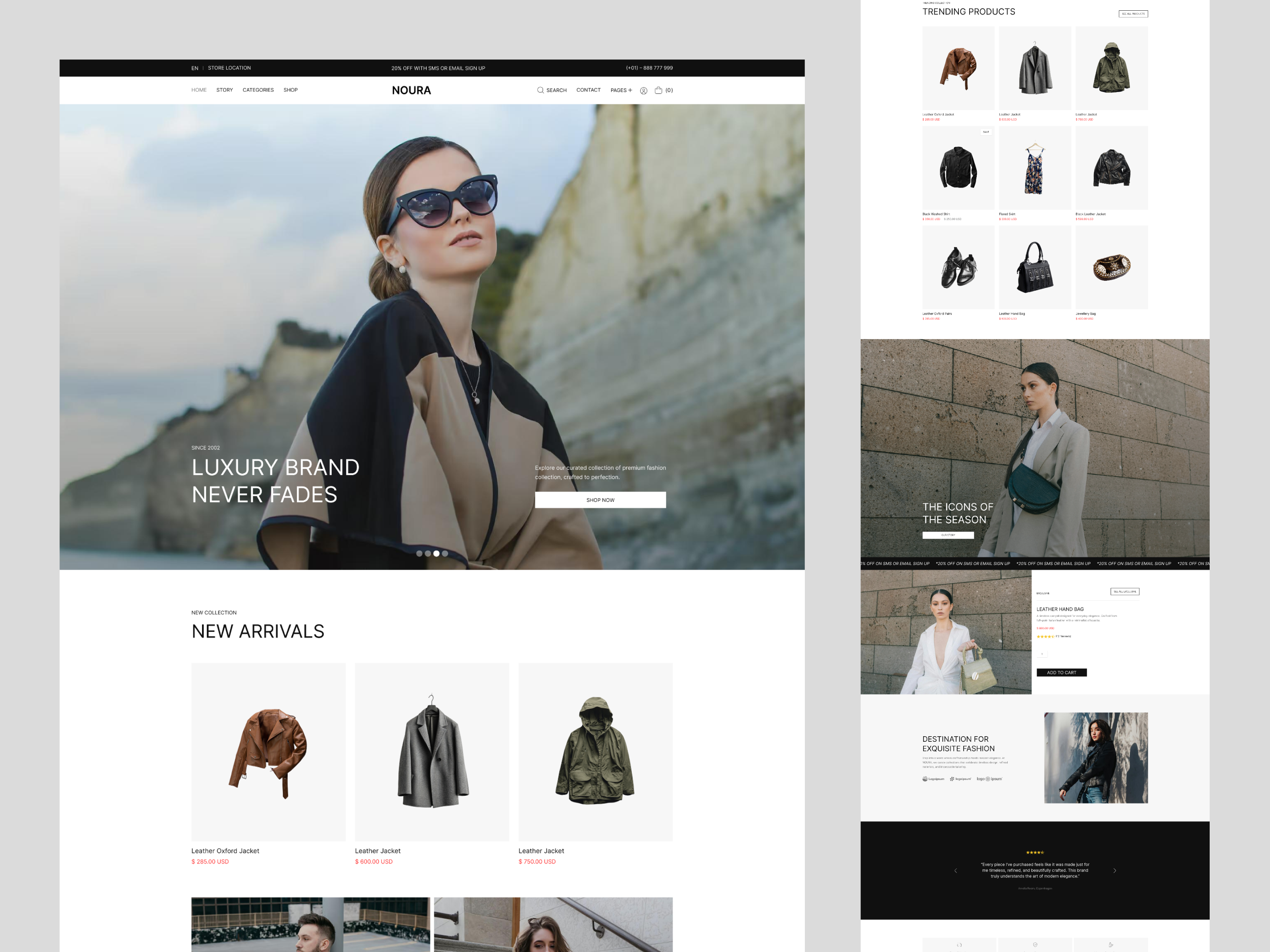 Example of Shopify Website Design And Development