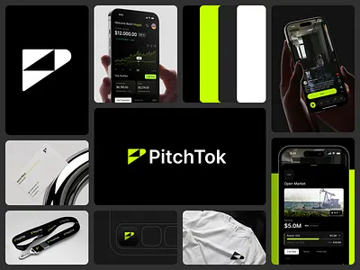 PitchTok – Branding, Logo Design & Identity brand branding design graphic design logo logo design visual identity