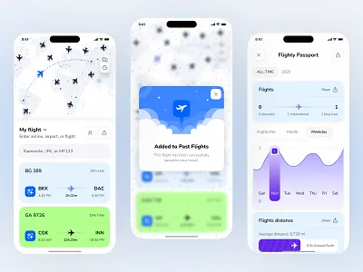 Flight Tracker App Concept airline app app design app interface concept flight flight tracker flight tracking ios map interface mobile mobile app mobile app design mobile app ui modern app ui realtime tracking ticket track tracking ui ux ui ux design