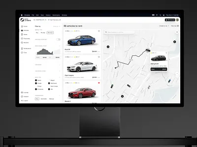 Dashboard Design For a Car Rental Service booking booking dashboard booking system car booking car booking system car rental car rental app car rental platform car rental service rental rental dashboard rental interface rental service service vehicle vehicle listing vehicle rental dashboard web web design website