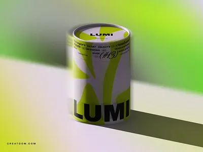😍 Tube Mockup On Gradient Background adobe photoshop free free mockup freebies graphic design mockup packaging mockup paper tube mockup psd tube mockup