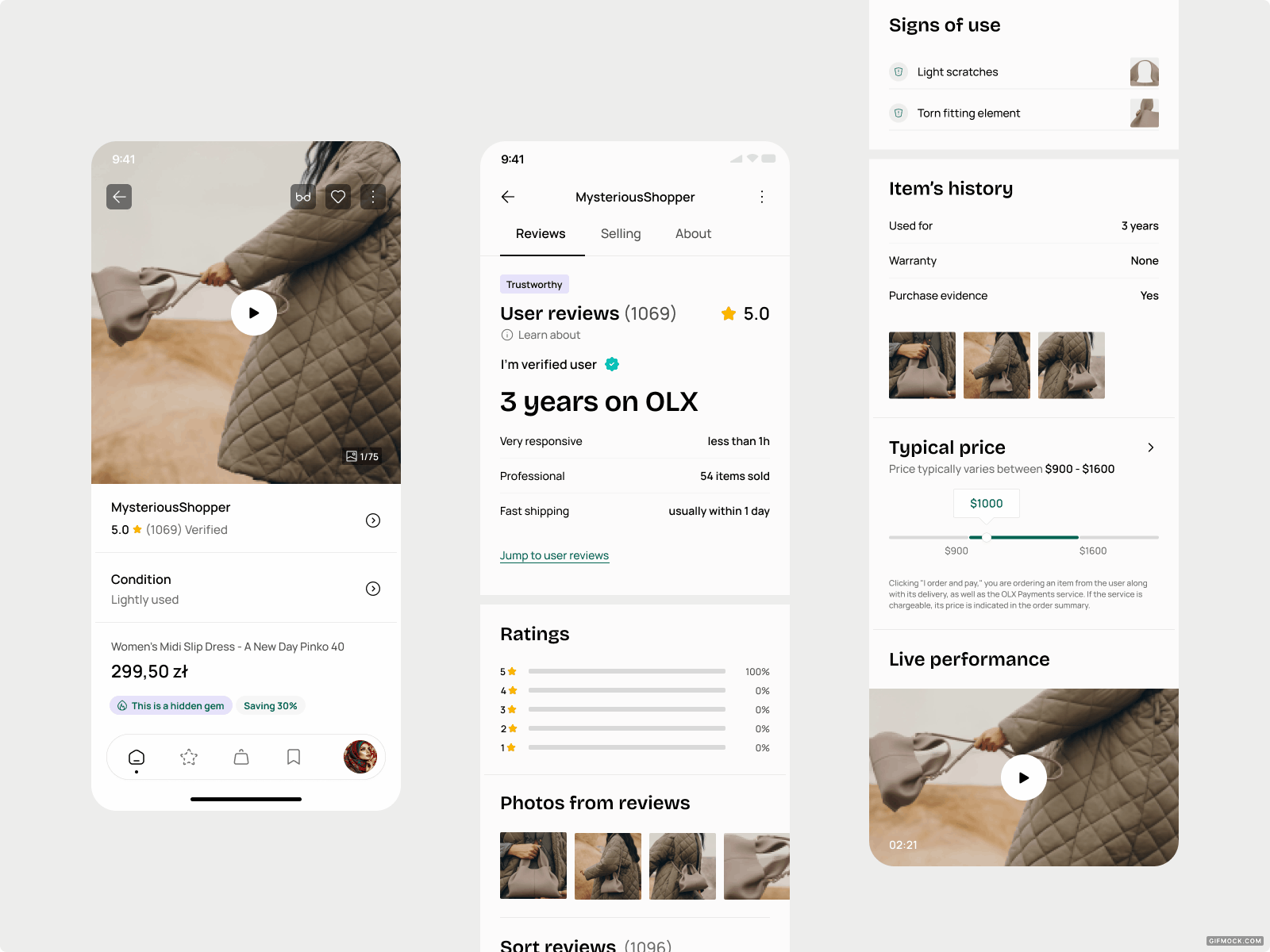 Example of Product style - Exploration