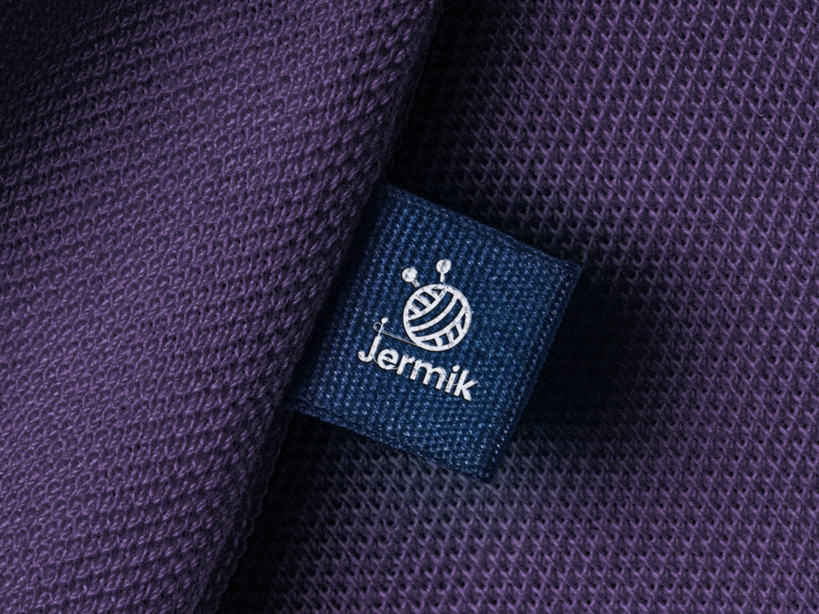 Jermik brandidentity branding design graphic design icon illustration jermik knittinglogo logo logodesign logomark mark textilelogo ui vector