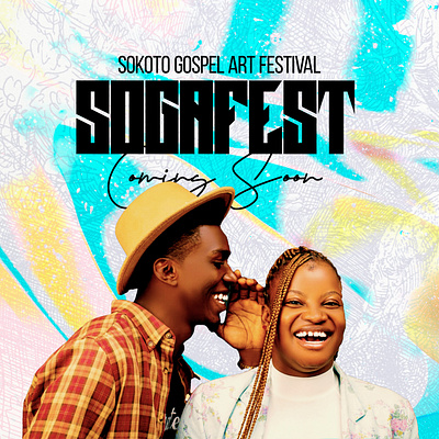 Sogafest branding design flyers graphic design photshop social media