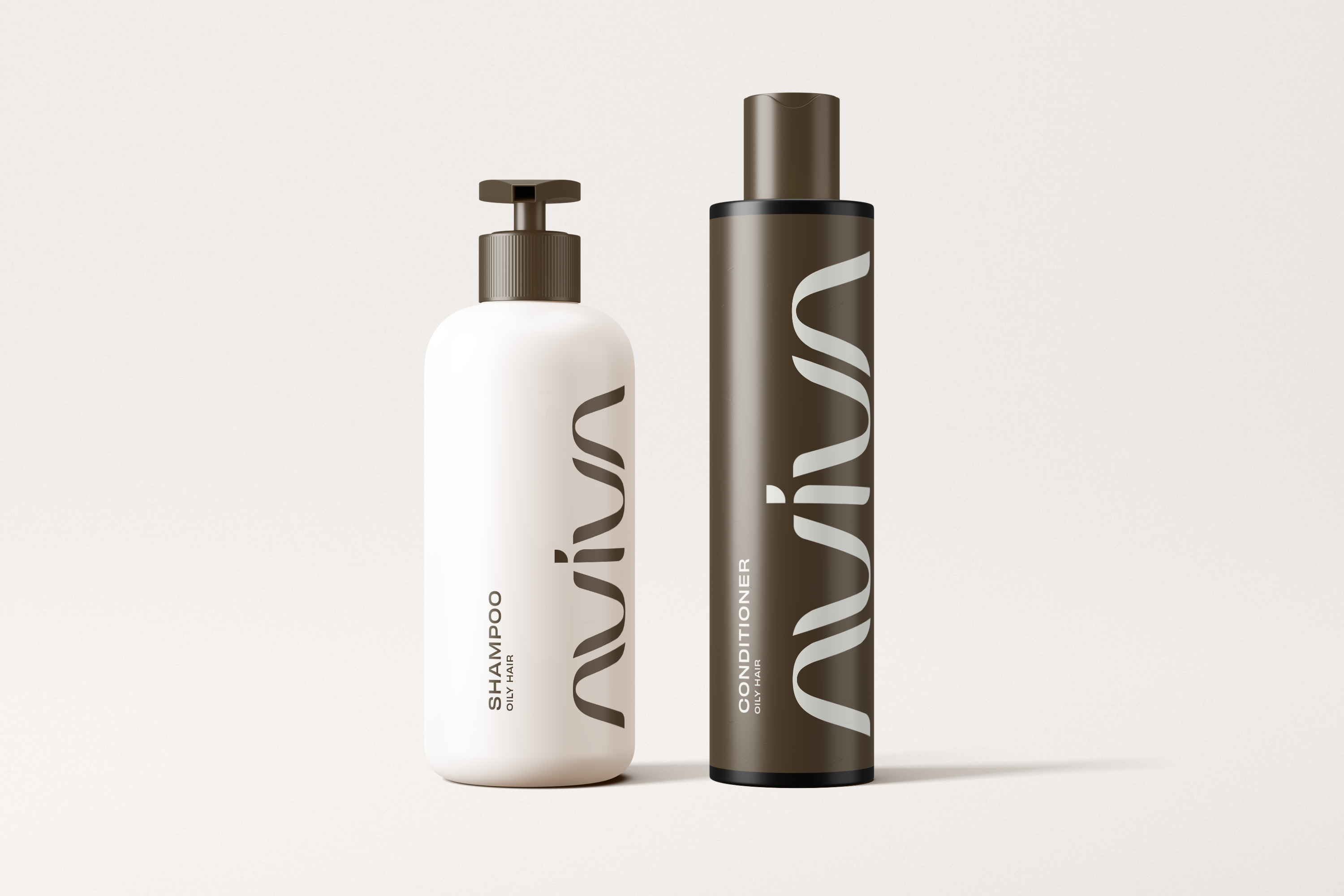 AVIVA aviva bottles branding design graphic design hair care illustration logo typography