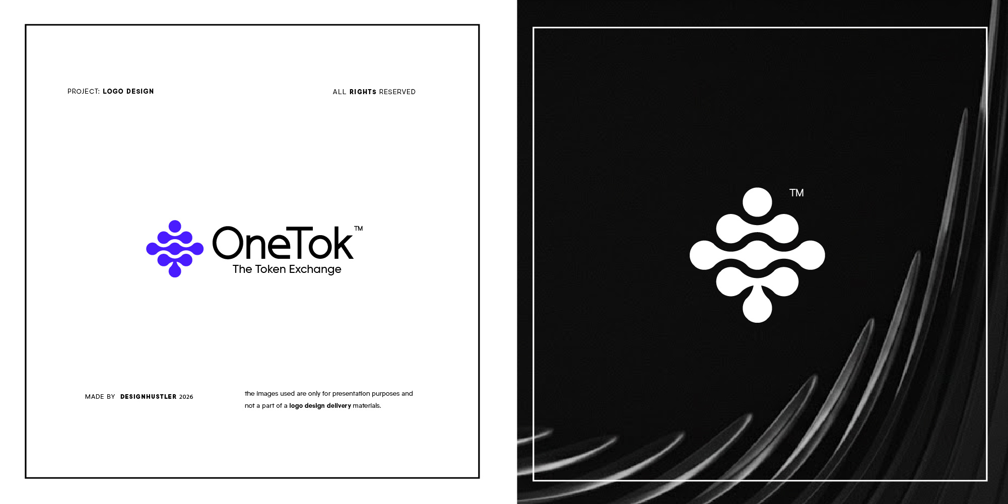 OneTok logo design graphic design logo design