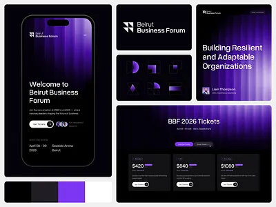 Branding the Future: Beirut Business Forum Visual Identity branddesign brandguidelines branding brandstrategy businessdesign corporateidentity creativebranding digitalexperience editorialdesign identitydesign layoutdesign logodesign modernbranding typography ui uidesign ux visualidentity visualsystem webdesign