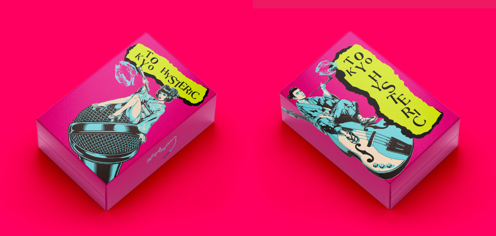 Tokyo Hysteric package design