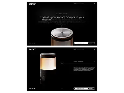 Sona - Designing Ambient Intelligence bn digital design digital transformation ui