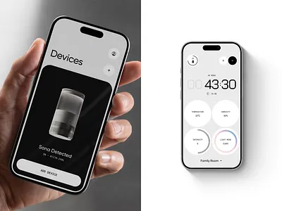 Smart Home Control App bn digital design digital transformation ui