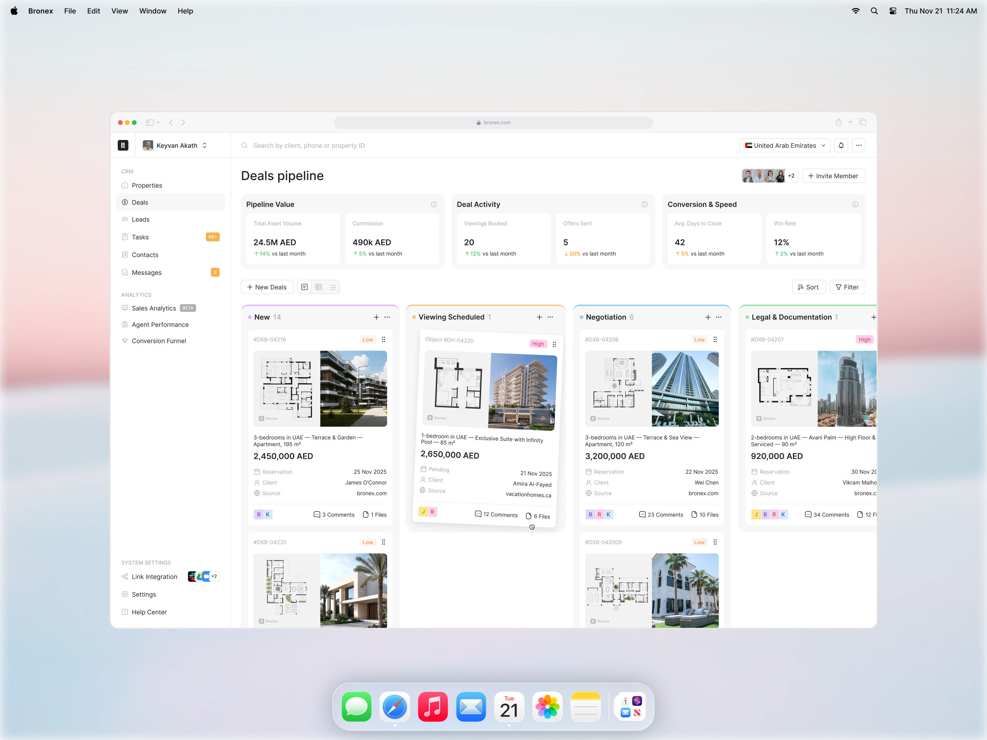Real Estate CRM Web Design web web design
