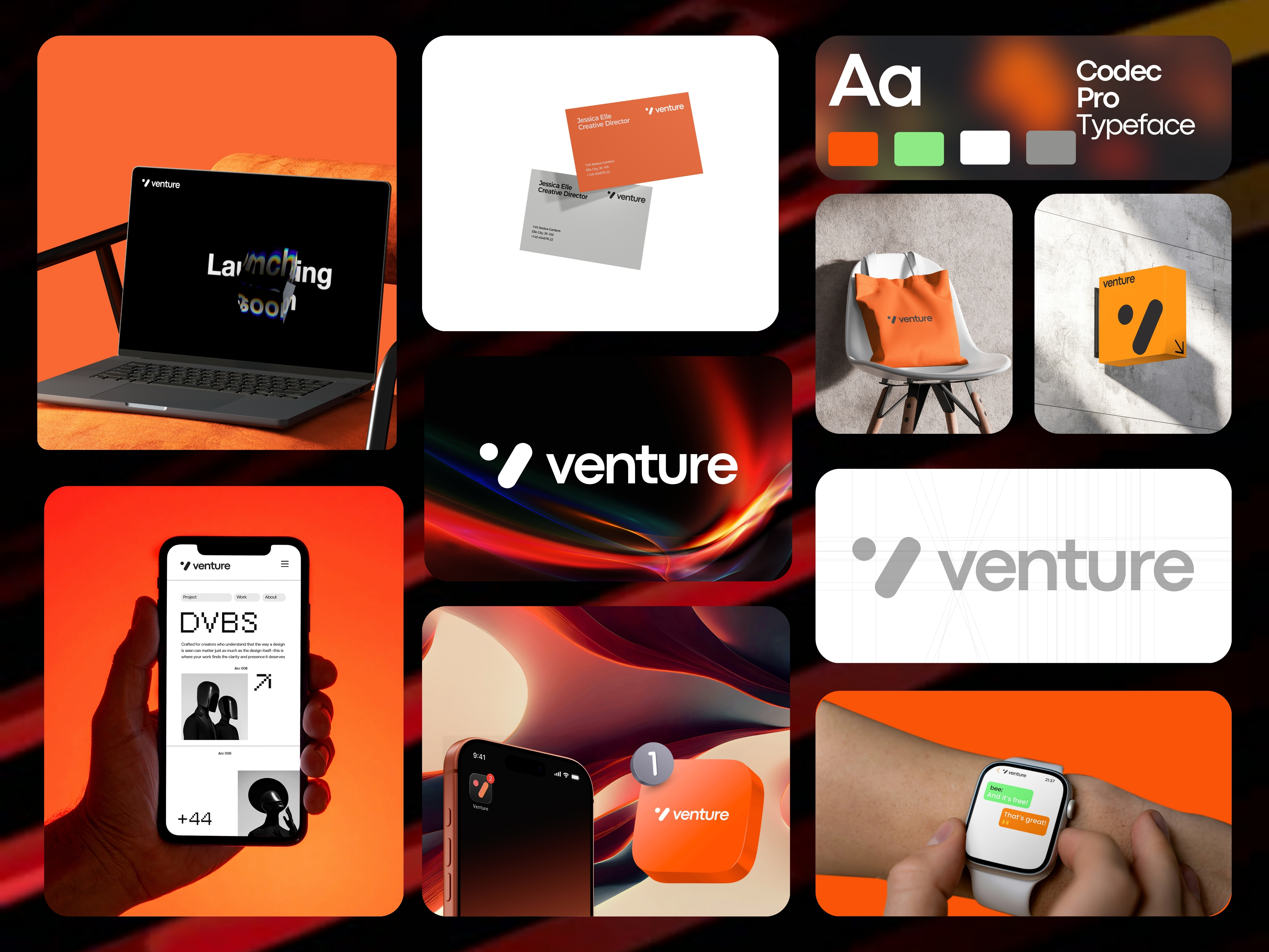 Venture — Brand Identity & Digital System animation app branding branding design design graphic design logo vector