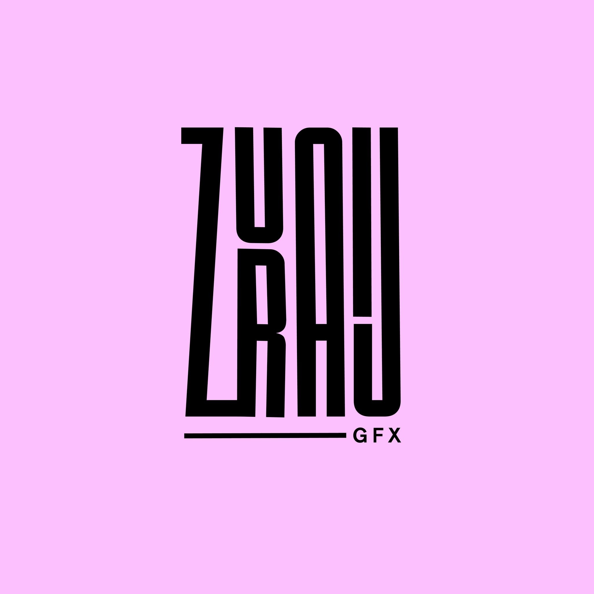 Creative Typography Logo Design branding creative type design fonts graphic design illustration letter logo letter z logo logotype modern typography name fonts type typo typography vector zuraij