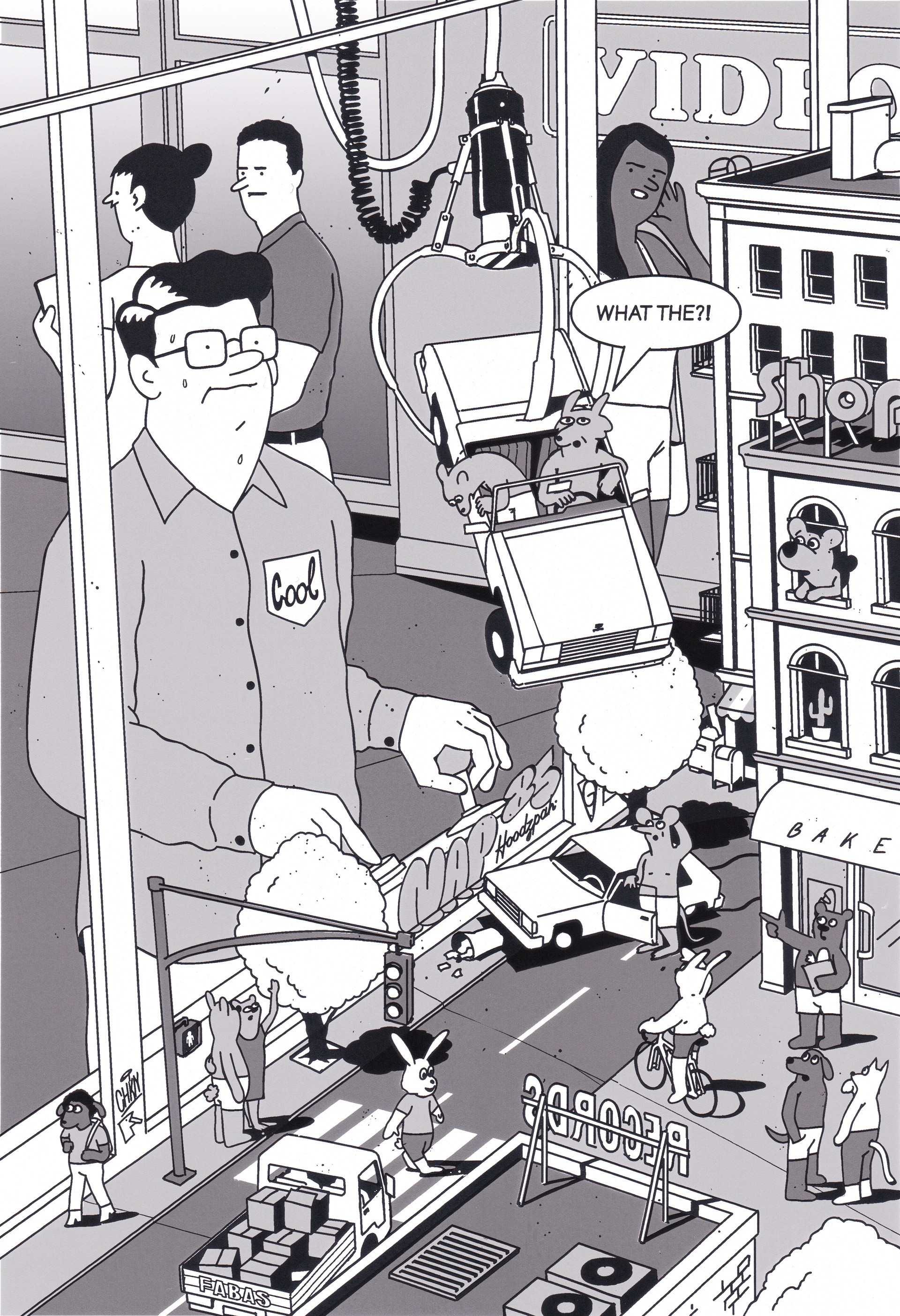 FABAS 2 Chapter 9: Getting Clients book car city client hoodzpah illustration street