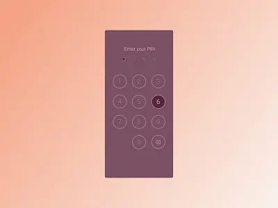 Daily UI Challenge #21 figma mobile app design security pin security pin ui design ui ui design ui ux ux web design