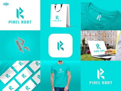 PIXEL ROOT — Logo Design brandidentity branding creativelogo graphicdesign logodesign minimaldesign modernlogo visualidentity