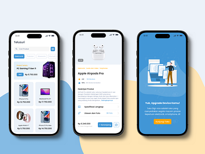 E-Commerce Exploration Mobile App branding design graphic design illustration ui ux website