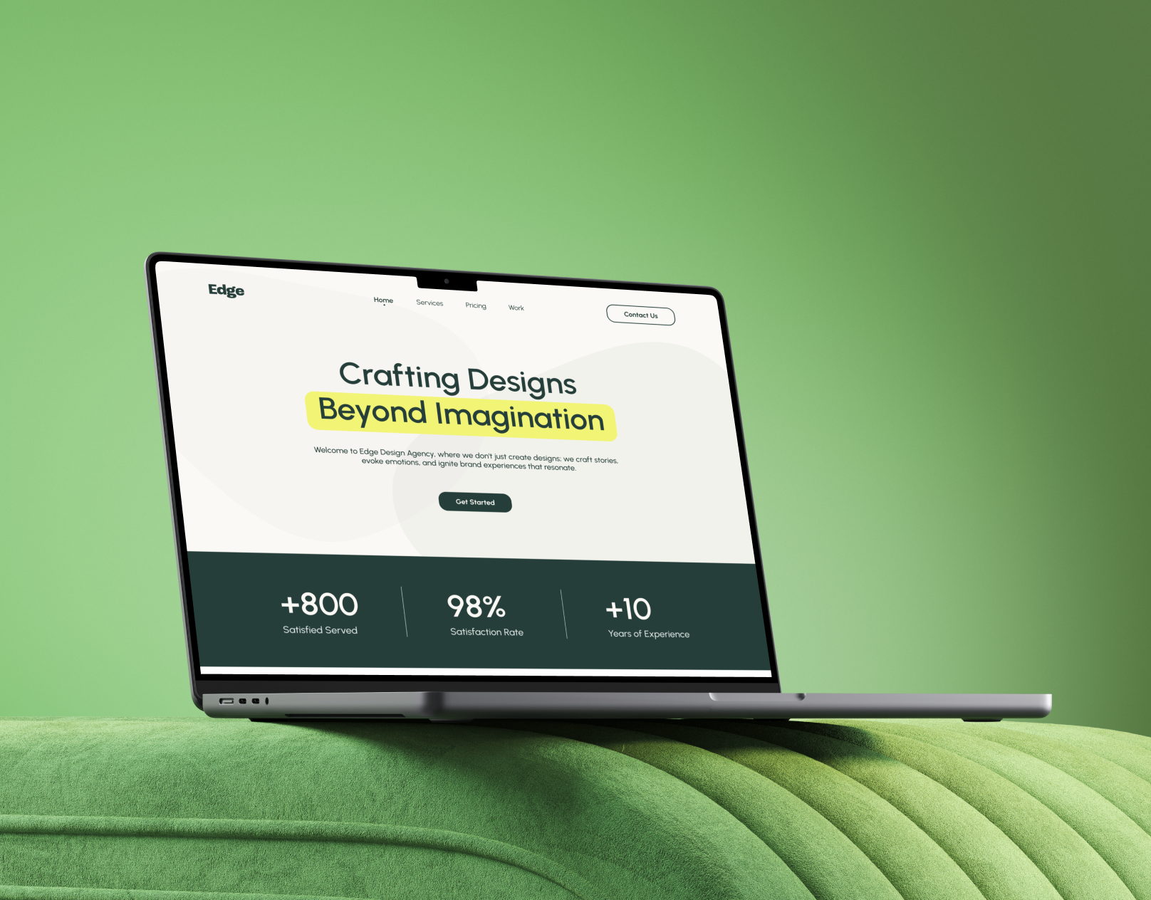 Example of Landing Page Design