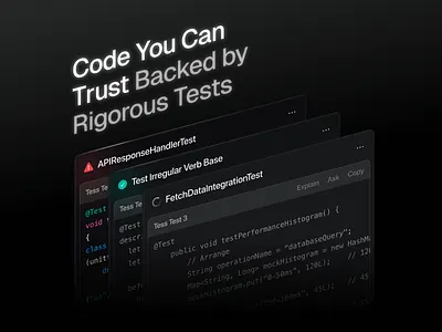 Testing Tests UI to find Coding Vibes TDD code dev ide perspective snipper status test testing ui ux