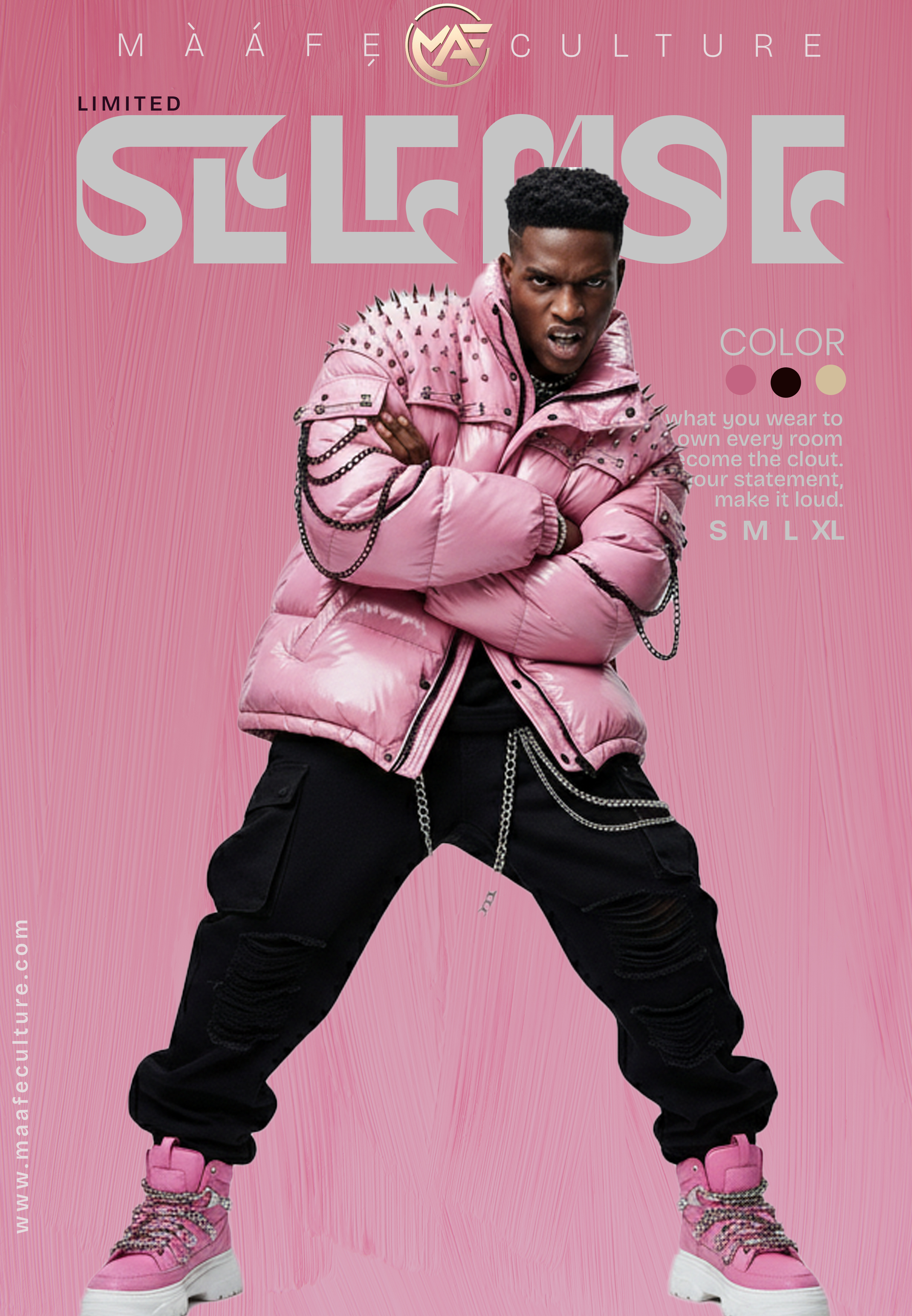 Brand Poster for Maafe branding design flier graphic design photo manipulation social media design