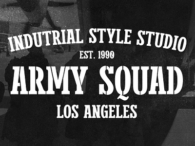 Larocha Display Slab army display font font design graphic design military slab serif sports strong urban vintage font