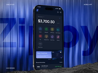 Smart Digital Wallet for Payments & Transfers bitcoin crypto finanace graphic design mobile app product design trading transfer money ui ux wallet