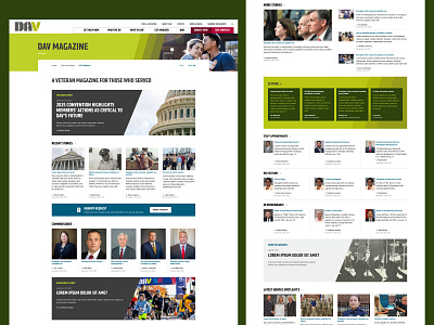 DAV Magazine Landing Page Case Study