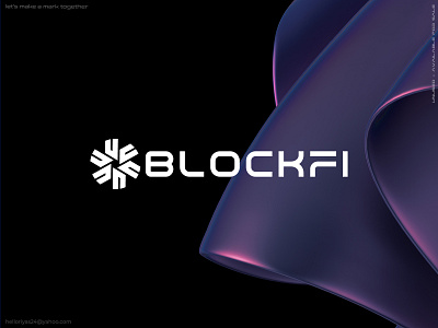 logo design brand identity Blockfi blockchain brand branding creative crypto defi design ecommerce fintech icon identity logo logo design logo designer logodesign logos saas symbol tech logo web3 logo