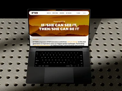 IF/THEN’s Refreshed Site agency design graphic design science stem ui ux web design