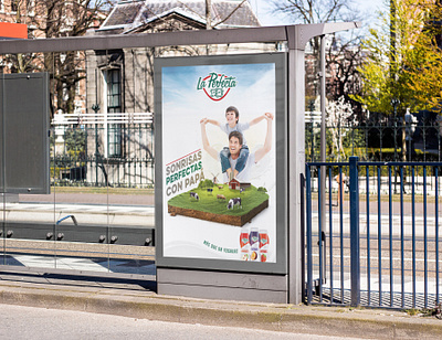 Mas que un Yoghurt Campaign advertising art direction billboard campaign colors composition design graphic design photoshop signage