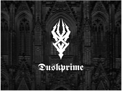 DuskPrime Custom Monogram Logo For Clothing Brand branding graphic design logo