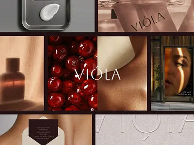 Vióla - Minimalist Luxury Skincare Brand Mockup Design brand guideline brand identity brand implementation brand mockup branding clean elegant elegant branding graphic design letter design marketing minimalist minimalist branding packaging design poster design professional skincare skincare brand identity skincare branding skincare mockup