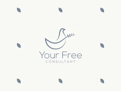 Consulting logo design - Dove logo animal logo bird bird logo branding circle logo consultancy consulting logo dove logo elegant elegant logo guideline iconic leaf leaf logo logo monoline logo simple logo wings