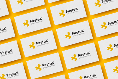 Firstex courier service logo. F lettermark logo app apps logo branding courier logo delivery logo design firstex logo gradient logo illustration logo logo design ui vector