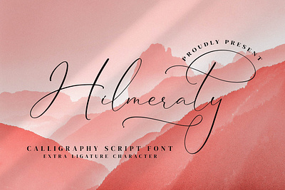 Hilmeraty - Calligraphy Script Font brush