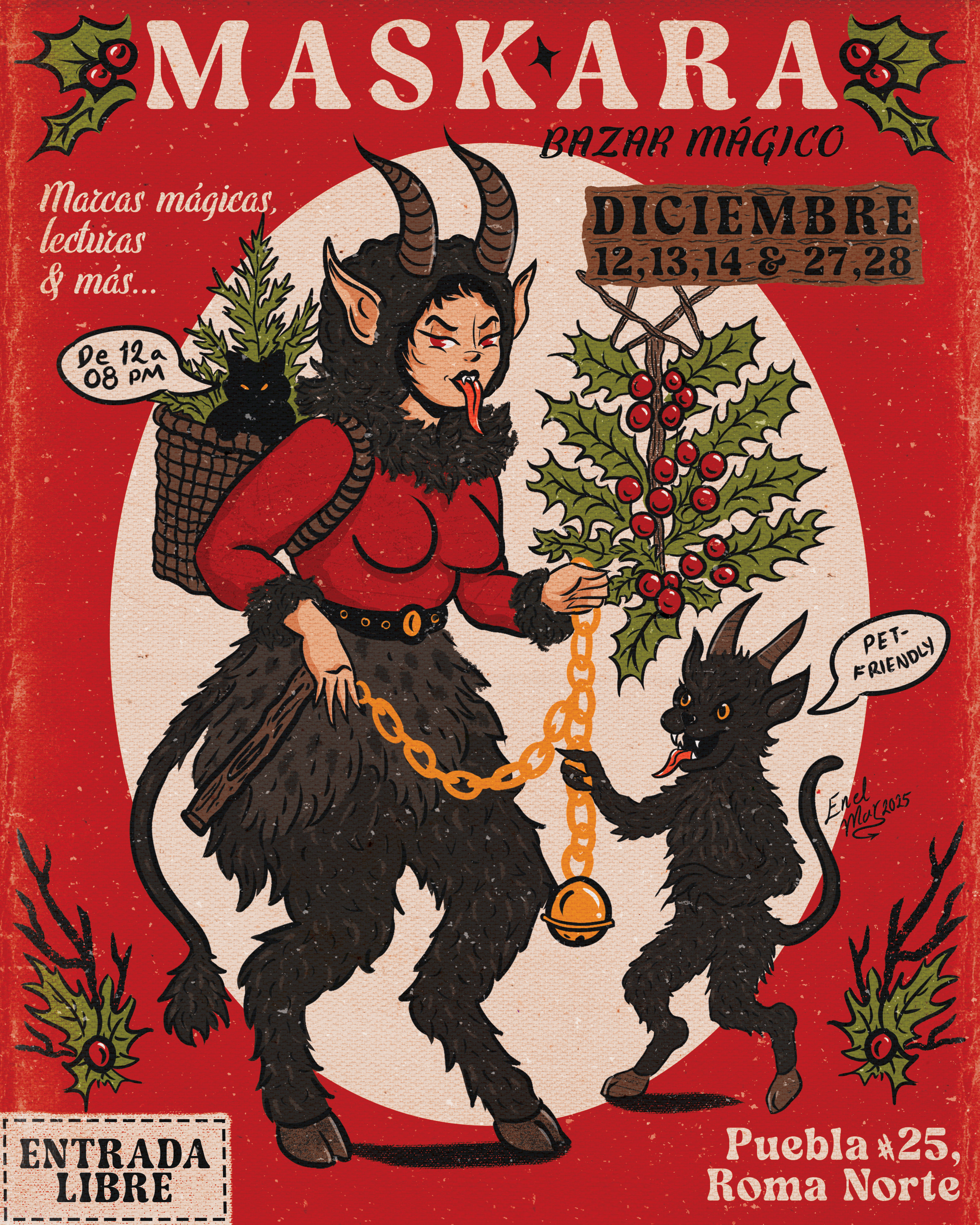 Example of Event Poster / Flyer Illustration