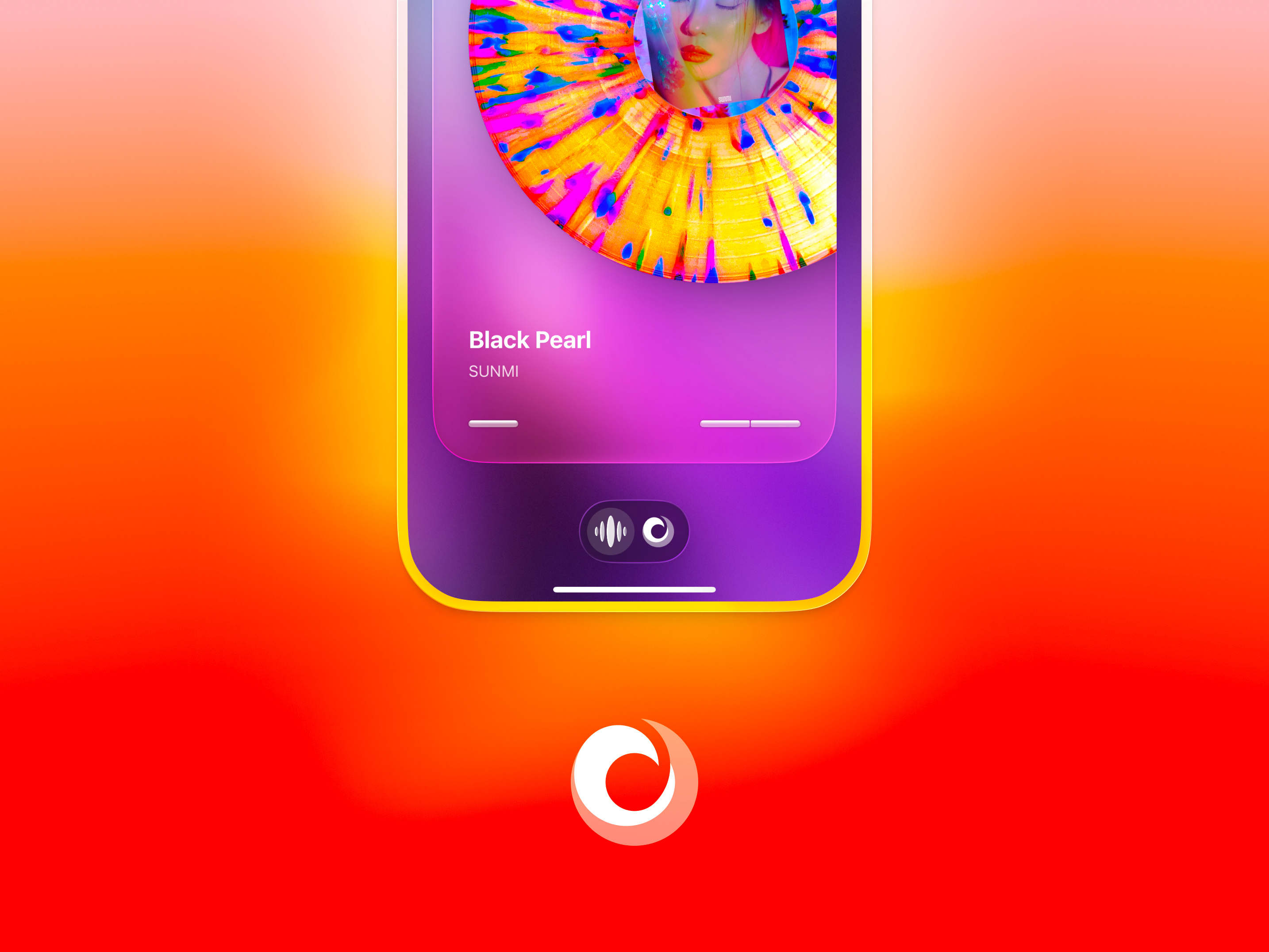 Shae Player app design product design ui