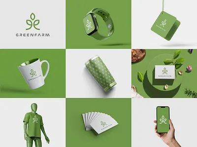 Brand identity design brand brand identity branding farming logo green logo logo logo design mark minimal