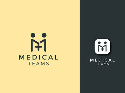 Medical Teams Logo branding care creative group health logo logodesign medical minimal modern people teams unique