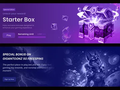 Casino Banner Design banner betting casino casino banner casino banner design casino game casino website gambling gaming online casino slot ui ux web design