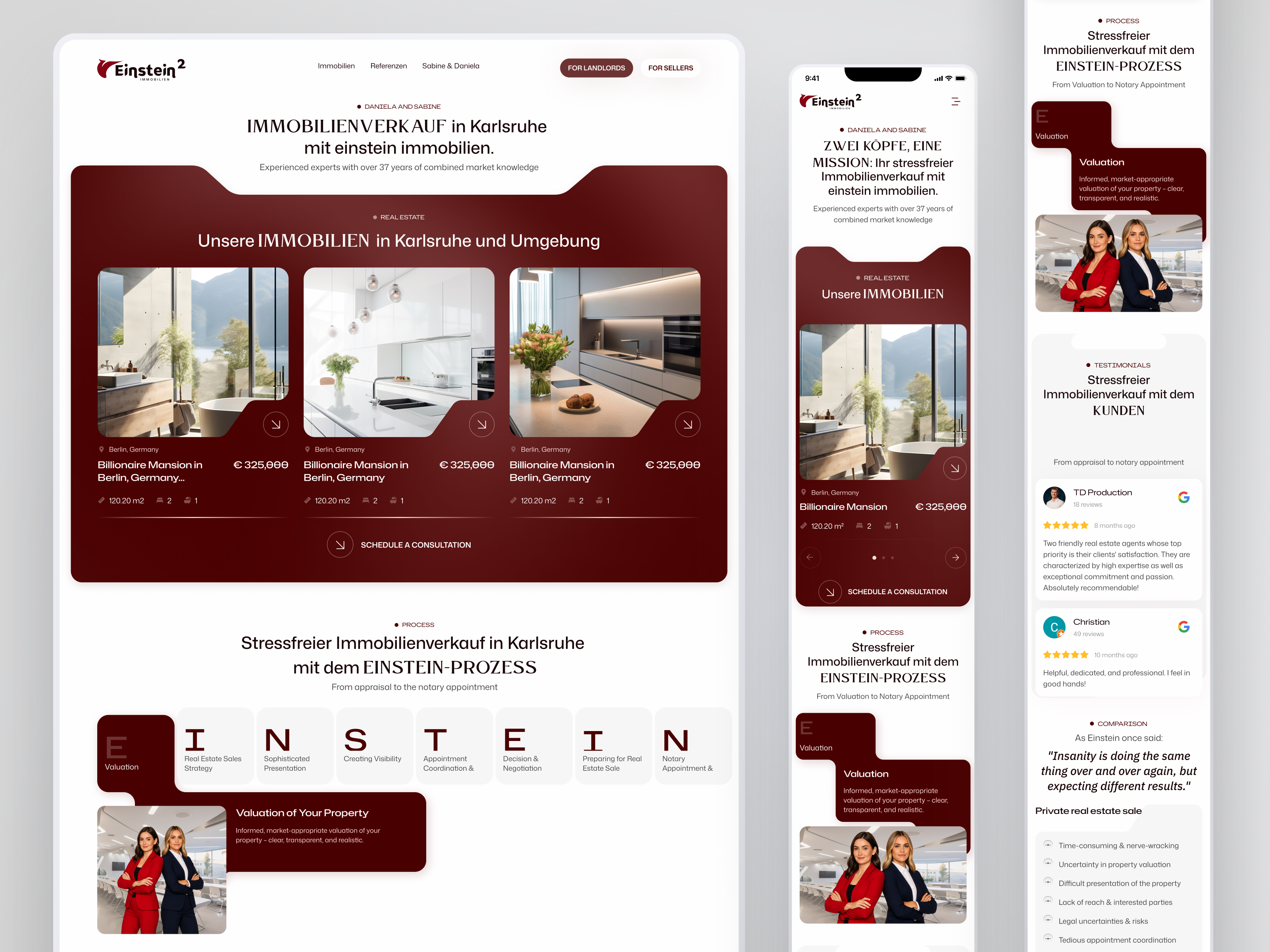 Example of Website UX Conversion Audit