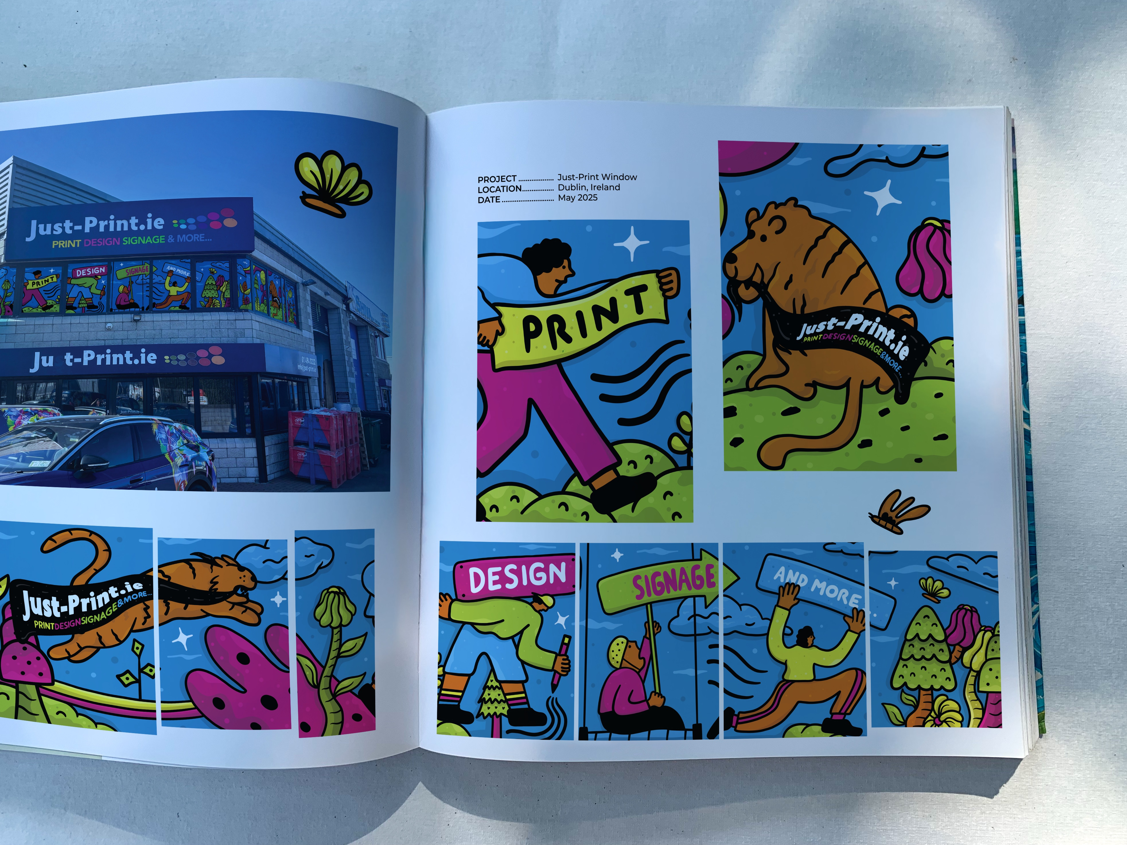 Example of I Will Design With Mural Concept