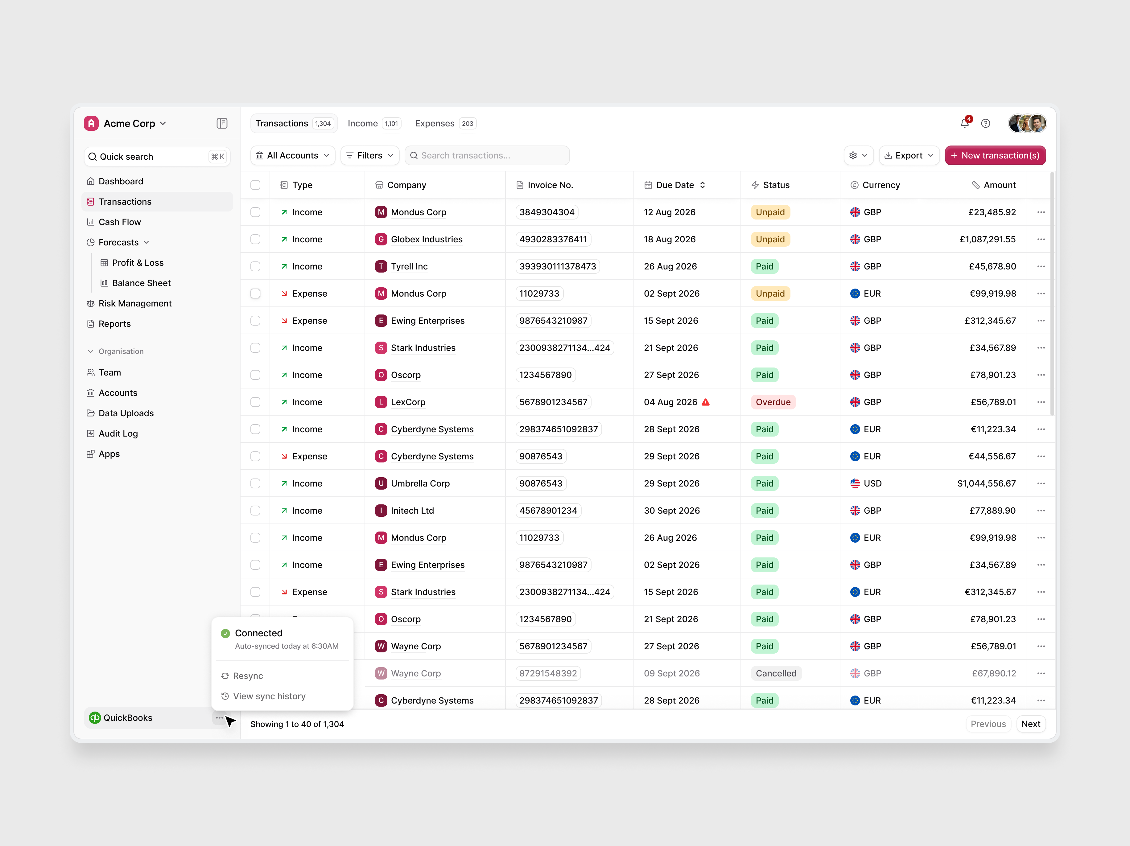 Example of End To End Fintech Saa S Mvp Design