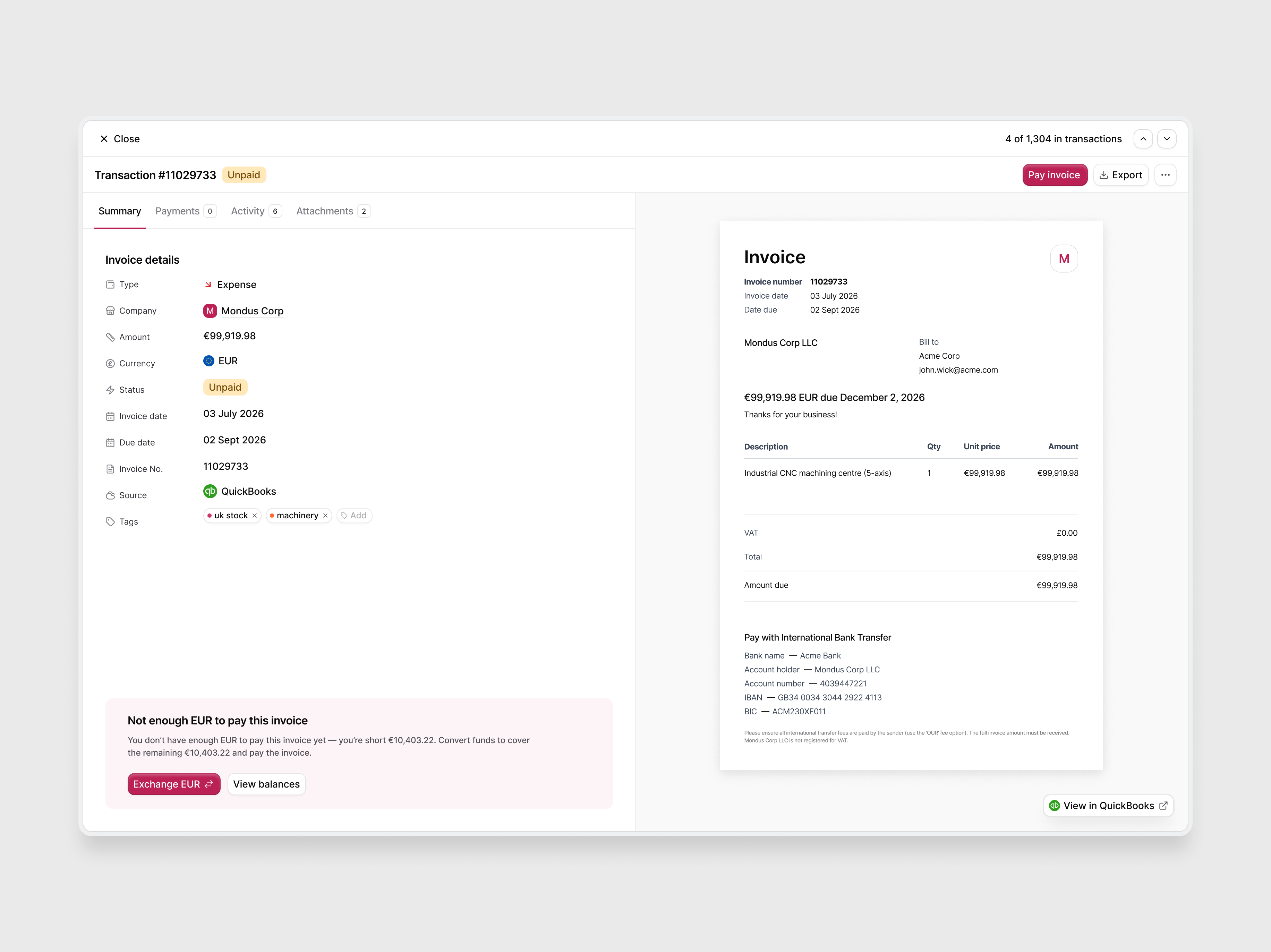 Example of End To End Fintech Saa S Mvp Design