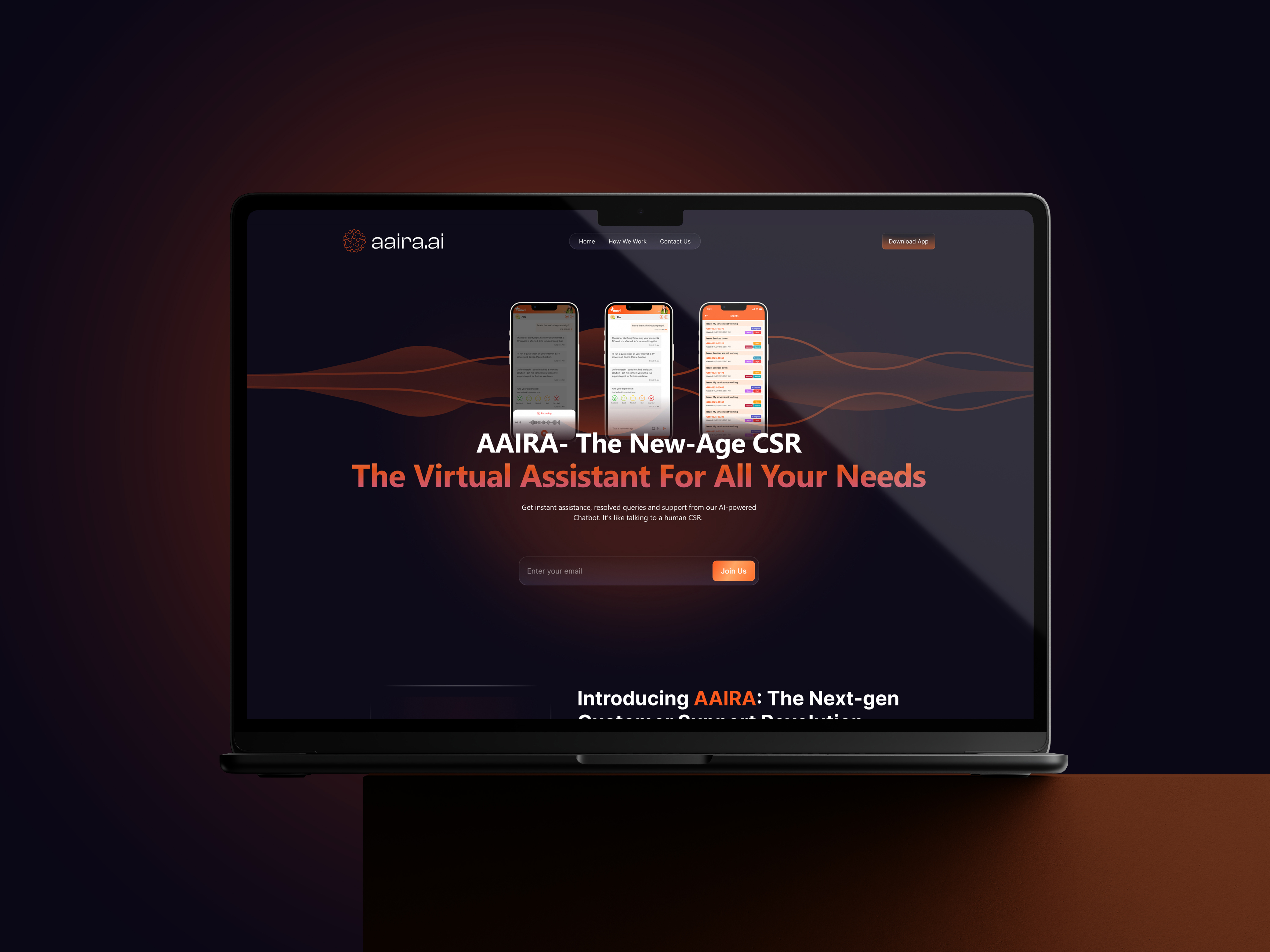 AAIRA.AI 3d ai ai chatbot ai landing page ai web design ai website animation chatbot chatbot website dark design graphic design landing page design minimalist saas trending design ui ui design ux website design