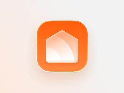 Smart Home Controller Icon app store aso branding design figma gradient graphic design home home automation icon illustration ios iphone logo minimal modern smart home