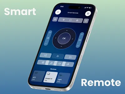 Smart Remote Mobile App UI/UX Design ac animation app app design apple controller device light mobile app mobile app design motion room smart smart home smart remote smart remote mobile app smart tv tv ui ux