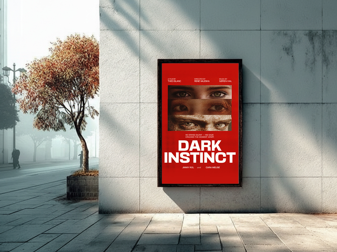 Dark Instinct | Film Poster Design adobe photoshop cinematic concept art concept poster design creativity design eyes film film poster graphic design innovation movie movie poster mystery poster poster design thriller vector visual identity visualization