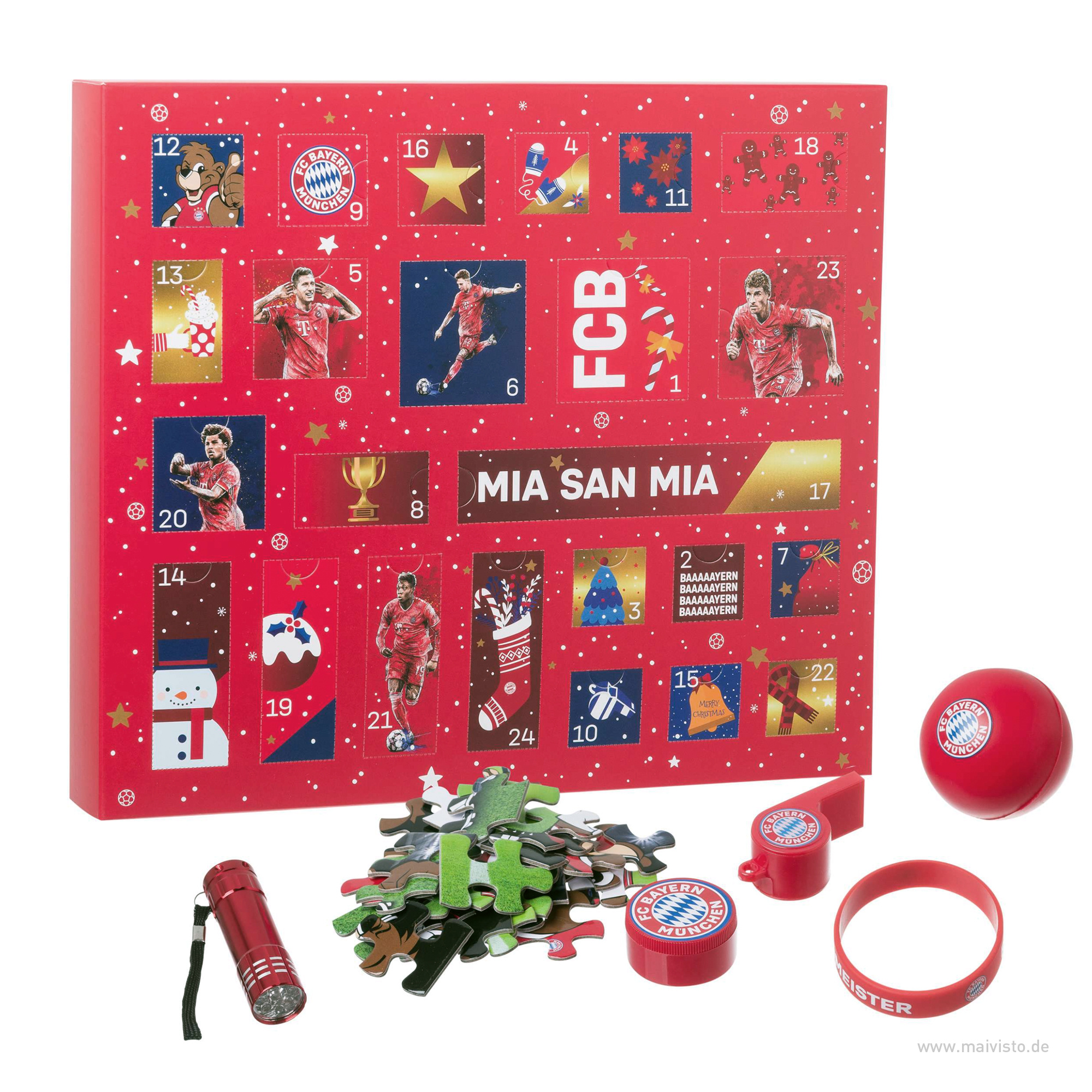 Illustrations for the FC Bayern Munich Advent Calendar. christmas drawing fc bayern football illustration illustration ink pencil photoshop soccer illustration sports illustration wacom watercolor